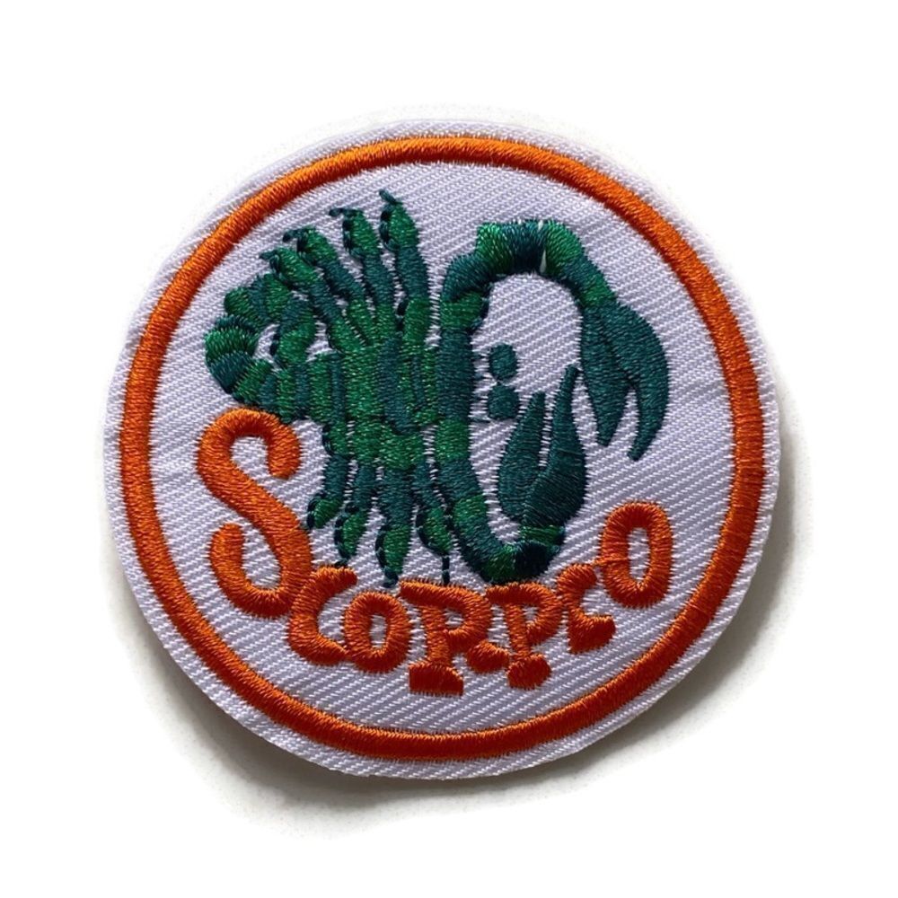 Scorpio Zodiac Embroidered Patch
